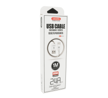 Кабель iKAKU KSC-060 SUCHANG charging data cable series for micro, White, довжина 1м, 2,4А, BOX