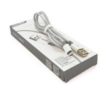 Кабель iKAKU KSC-723 GAOFEI smart charging cable for micro, Gray, довжина 1м, 2.4A, BOX