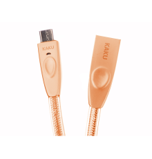 Кабель iKAKU Speeded series for mirco, Gold, довжина 1м, 2.4A, BOX