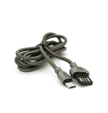 Кабель iKAKU XO series for mirco, Silver, довжина 1м, 2,8А, BOX