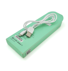 Кабель iKAKU KSC-285 PINNENG charging data cable series for micro, White, довжина 1м, 2,4А, BOX