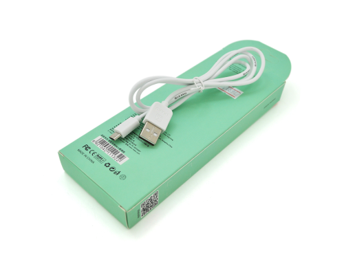 Кабель iKAKU KSC-285 PINNENG charging data cable series for micro, White, довжина 1м, 2,4А, BOX Кабель iKAKU KSC-285 PINNENG charging data cable series for micro, White, довжина 1м, 2,4А, BOX