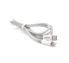 Кабель iKAKU KSC-723 GAOFEI PD20W smart fast charging cable (Type-C to Lightning), Silver, довжина 1м, BOX