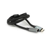 Подовжувач Type-C to Type-C (USB 3.2 GEN2 male to female), обплетення, Black, довжина 1м, підтримка 100W/10Gbps, 4K60HZ audio/video outpout, BOX
