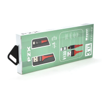Кабель магнітний PZX V133, Micro-USB, 3.1A, Red, довжина 1м, BOX