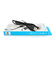 Кабель Borofone BX54, Type-C-USB, 3A, Black, довжина 1м, BOX