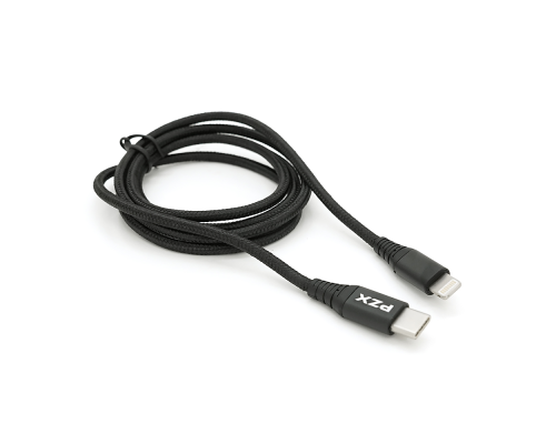 Кабель PZX V-109, Iphone to Type-C, 2.1A, Black, довжина 1.2м, BOX