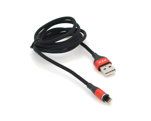 Кабель магнітний PZX V133, Lighting, Output, 3.1A, Black, довжина 1м, BOX