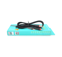 Кабель Borofone BX67, Lighting-USB, 2.4A, Black, довжина 1м, BOX
