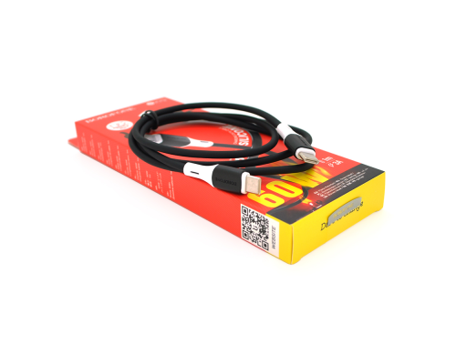 Кабель Borofone BX79, Type-C-Type-C, 2.4A, довжина 1м, Black, BOX