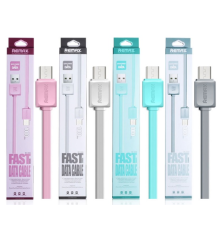 Кабель Remax Fast Data RC-008, Micro-USB, 2.1A, Pink, довжина 1м, BOX