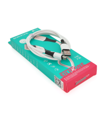 Кабель Borofone BX79, Type-C-USB, 3A, довжина 1м, White, BOX