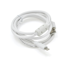 Кабель HIGH SPEED USB c ФІЛЬТРОМ для Iphone 5/6 - Ipad 4 білий 1.5M BOX
