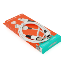 Кабель Borofone BX79, USB-Micro, 2.4A, довжина 1м, White, BOX