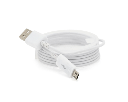 Кабель USB 2.0 (AM / Місго 5 pin) 1,0м, білий, ОЕМ, Q500