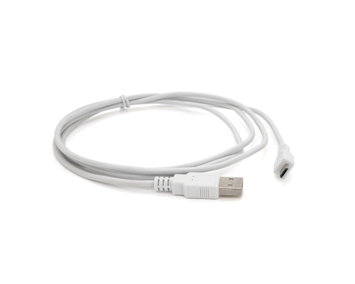 Кабель USB 2.0 (AM / Місго 5 pin) 1,5м, білий, Пакет Q250
