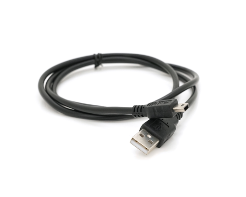 Кабель USB 2.0 AM/Mini USB (5 pin) пакет, довжина 0,8 м.