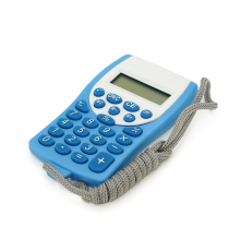 Калькулятор Small KEENLY KK-1880, 25 кнопок, розміри 140*110*30мм, Blue, OEM