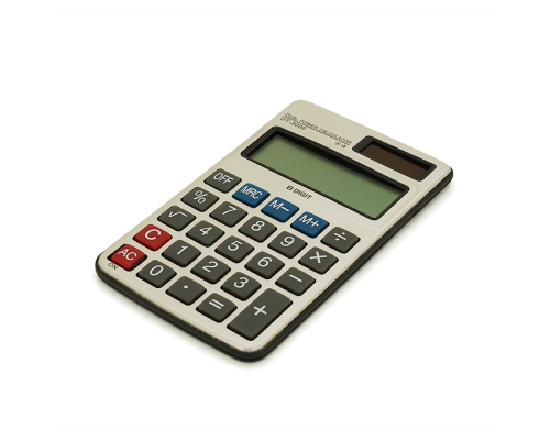 Калькулятор Small DT-3000, 23 кнопки, розміри 105*65*8мм, Gold, BOX