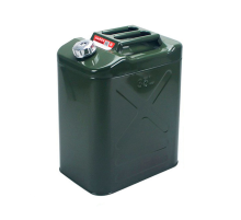 Каністра Merlion YT-HS-FX-35L, металева з клапаном + гнучка лійка, 35л, 355х255х480мм, Green Каністра Merlion YT-HS-FX-35L, металева з клапаном + гнучка лійка, 35л, 355х255х480мм, Green