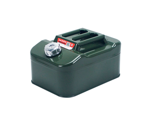 Каністра Merlion YT-HS-FX-10L, металева з клапаном + гнучка лійка, 10л, 355х255х200мм, Green Каністра Merlion YT-HS-FX-10L, металева з клапаном + гнучка лійка, 10л, 355х255х200мм, Green