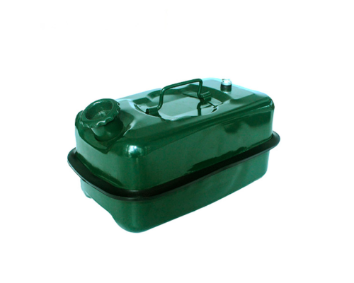 Каністра Merlion YT-HS-FX-5L, металева з клапаном, 5л, 310х180х165мм, Green
