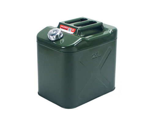 Каністра Merlion YT-HS-FX-25L, металева з клапаном + гнучка лейка, 25л, 355х255х360мм, Зелена Каністра Merlion YT-HS-FX-25L, металева з клапаном + гнучка лейка, 25л, 355х255х360мм, Зелена