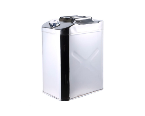 Каністра Merlion ML201-35L, нержавіюча сталь + гнучка лійка, 35л, 370х260х480мм, 3.05 кг, Silver Каністра Merlion ML201-35L, нержавіюча сталь + гнучка лійка, 35л, 370х260х480мм, 3.05 кг, Silver