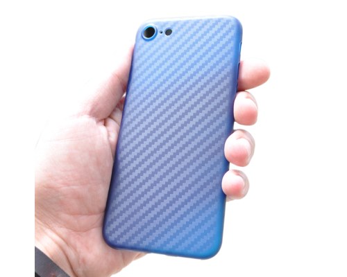 Ультратонкая пластиковая накладка Carbon iPhone 7/8 Ультратонкая пластиковая накладка Carbon iPhone 7/8