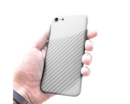 Ультратонкая пластиковая накладка Carbon iPhone 7/8