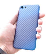 Ультратонкая пластиковая накладка Carbon iPhone 6/6s