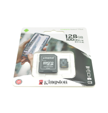 Карта пам'яті Kingston Canvas microSDHC Class 10 UHS-I, 128GB