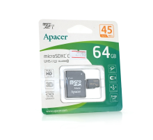 Карта пам'яті Apacer microSDHC Class 10 UHS-I, 64GB