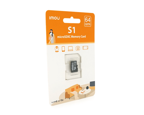 Карта пам'яті Imou MicroSD 64Гб ST2-64-S1 Карта пам'яті Imou MicroSD 64Гб ST2-64-S1