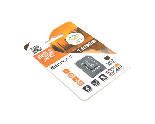 Карта пам'яті Mibrand microSDHC Class 10 UHS-I, 128GB