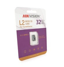 Карта пам'яті Hikvision MicroSD HS-TF-L2/32G