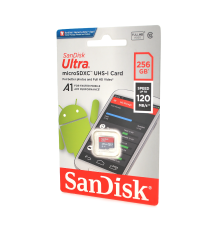 Карта пам'яті SanDisk microSDHC Class 10 UHS-I, 256GB