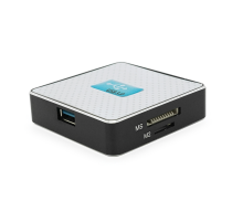 Кардридер універсальний USB 3.0 HDH-939 SD/MMC/MS/TF/M2, USB2.0, White, Блістер