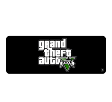 Килимок 300*800 тканинний GTA5 з боковою прошивкою, товщина 3 мм, Black, Пакет