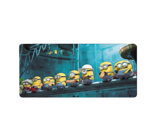Килимок 300*800 тканинний Minions з боковою прошивкою, товщина 3 мм, Пакет Килимок 300*800 тканинний Minions з боковою прошивкою, товщина 3 мм, Пакет