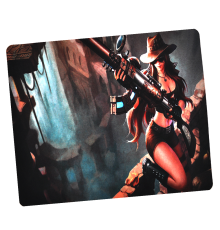 Килимок 240 * 200 тканинної Tomb Raider, товщина 2 мм, Пакет