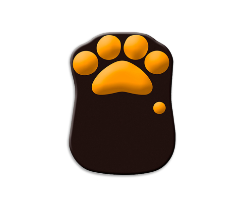 Килимок 260*210 тканинний Lion Paw, товщина 2 мм, колір Black-Orange, OEM Килимок 260*210 тканинний Lion Paw, товщина 2 мм, колір Black-Orange, OEM