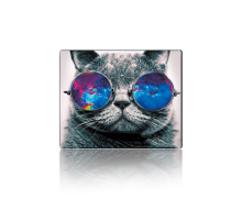 Килимок 250*300 тканинний Cat with Glasses, з боковою прошивкою, товщина 2 мм