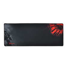 Килимок 300 * 800 тканинної Bloody Handprint з бічної прошивкою, товщина 3 мм, колір Black / Red, Пакет
