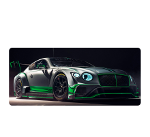 Килимок 300*800 тканинний Bentley Continental GT3 з боковою прошивкою, товщина 3 мм, Grey, Пакет