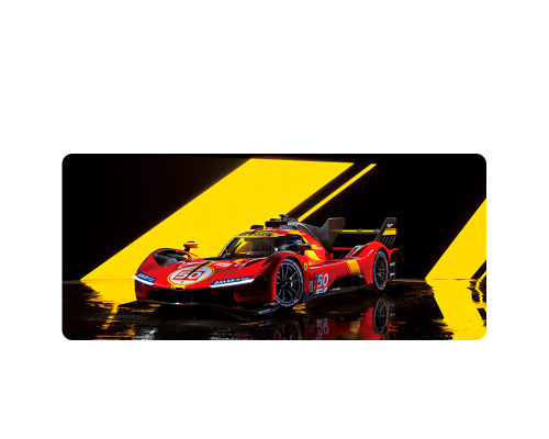 Килимок 300*800 тканинний Ferrari 499P з боковою прошивкою, товщина 3 мм, Пакет Килимок 300*800 тканинний Ferrari 499P з боковою прошивкою, товщина 3 мм, Пакет