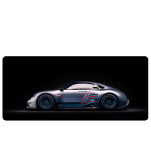 Килимок 300*800 тканинний Audi TT з боковою прошивкою, товщина 3 мм, Dark grey, Пакет
