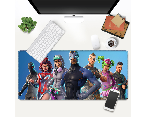 Килимок 300*600 тканинний FORTNITE FT06, з боковою прошивкою, товщина 2 мм