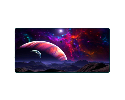 Килимок 300*700 тканинний Planet Moon з боковою прошивкою, товщина 2 мм, RGB, Пакет