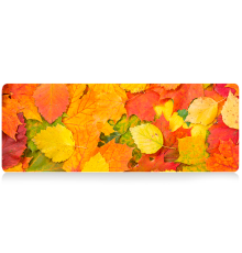 Килимок 300*700 тканинний Autumn leaves з боковою прошивкою, товщина 2 мм, Пакет